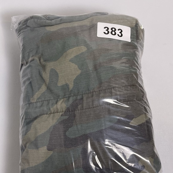 Free People Women's Large Green Camo Not Your Brothers Military Surplus Jacket - Picture 15 of 15